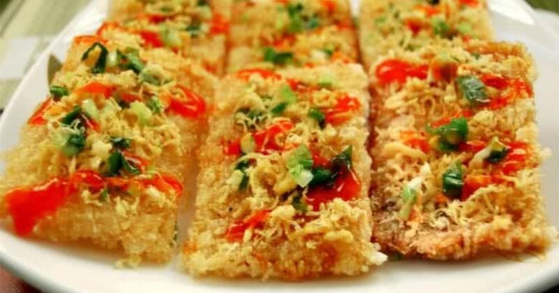 Cơm cháy chà bông giòn rụm