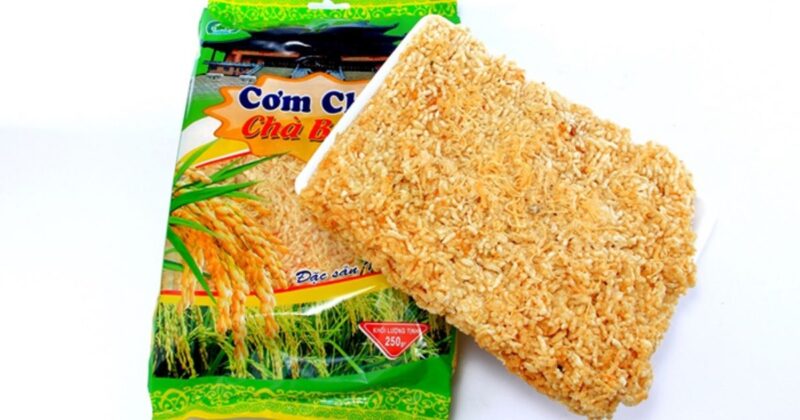 Cơm cháy chà bông mắm hành giòn rụm