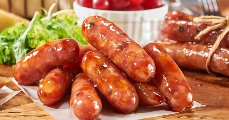 Lạp xưởng mai quế lộ thơm lừng