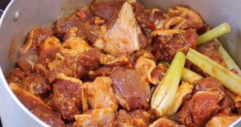 Quy trình các bước chế biến trên bếp lửa